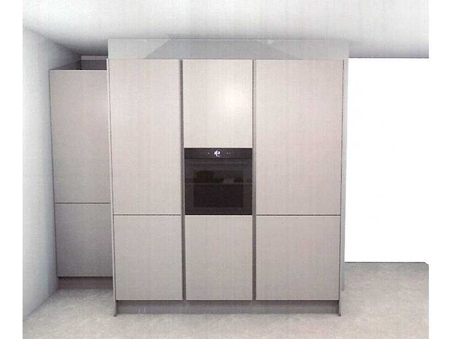 Schüller hoekopgestelde keuken en kastenwand - afbeelding 3 van  7