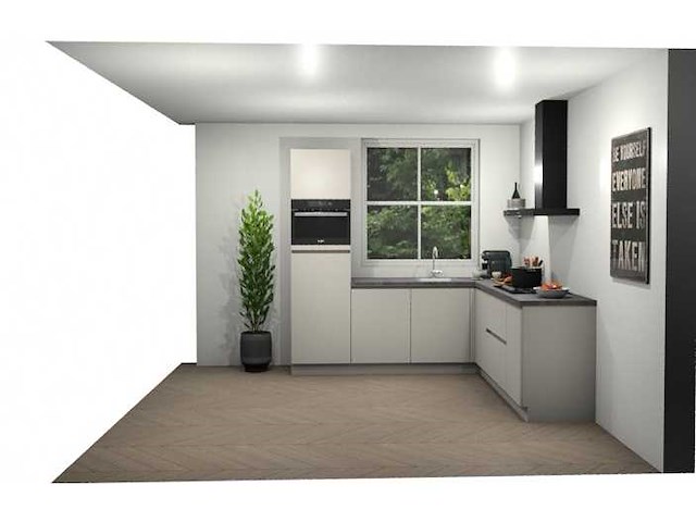 Schüller hoekopgestelde keuken - afbeelding 1 van  6