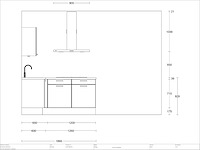 Schüller hoekopgestelde keuken - afbeelding 2 van  6