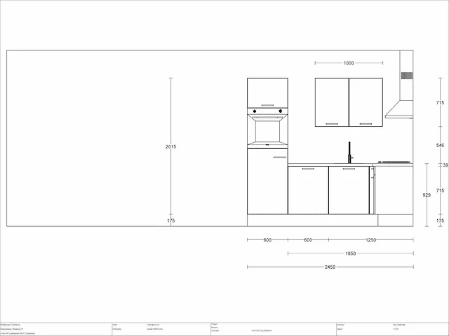 Schüller hoekopgestelde keuken - afbeelding 2 van  6