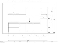 Schüller rechtopgestelde keuken - afbeelding 2 van  5