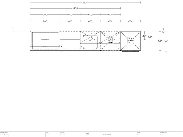 Schüller rechtopgestelde keuken - afbeelding 3 van  5