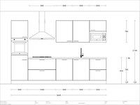 Schüller rechtopgestelde keuken - afbeelding 2 van  5