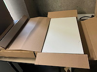 Schüller snow white hpl stolwanden 50 mm (2x) - afbeelding 1 van  3