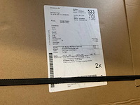 Schüller snow white hpl stolwanden 50 mm (2x) - afbeelding 2 van  3