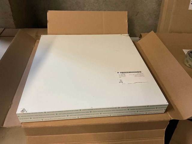 Schüller snow white hpl wandplanken dikte 50 mm (2x) - afbeelding 1 van  5