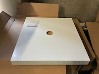 Schüller snow white hpl wandplanken dikte 50 mm (2x) - afbeelding 2 van  5