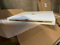 Schüller snow white hpl wandplanken dikte 50 mm (2x) - afbeelding 3 van  5