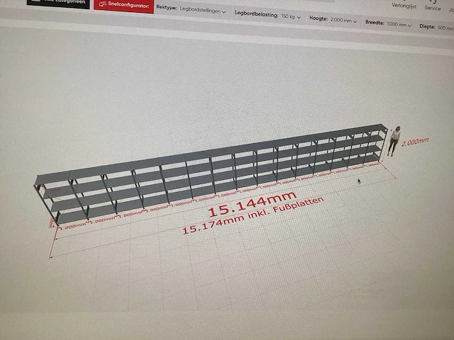 Schulte legbordstelling - afbeelding 8 van  10