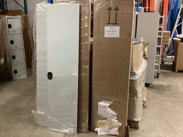 Schulte metalen kast deuren (3x) - afbeelding 2 van  3
