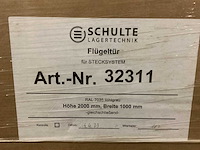 Schulte metalen kast deuren (3x) - afbeelding 3 van  3