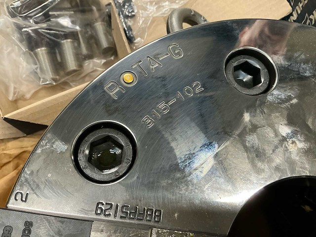 Schunk rota-g 315-102 klauwplaat draaibank (ongebruikt!) - afbeelding 6 van  7