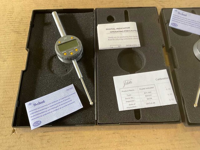 Schut 611-393 digitale meetklok (2x) - afbeelding 4 van  11