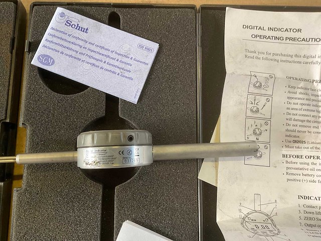 Schut 611-393 digitale meetklok (2x) - afbeelding 9 van  11