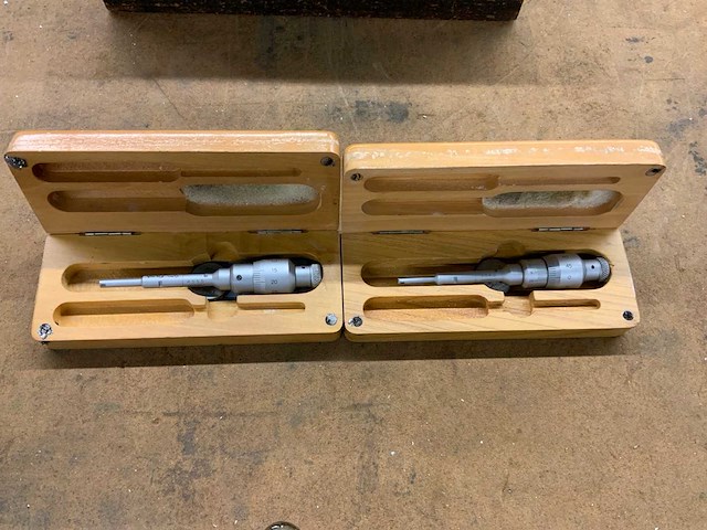 Schut driepunts binnenmaatmicrometer (2x) - afbeelding 1 van  4