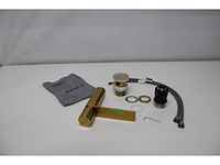 Schütte new york wastafelarmatuur goud met afvoergarnituur - afbeelding 5 van  6