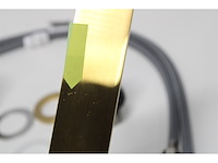 Schütte new york wastafelarmatuur goud met afvoergarnituur - afbeelding 6 van  6