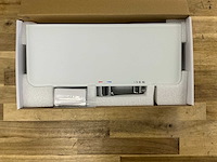 Schütte thermostaat-douchearmatuur met glazen planchet - wit - afbeelding 2 van  4