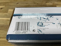 Schütte thermostaat-douchearmatuur met glazen planchet - wit - afbeelding 4 van  4