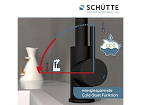 Schütte vital design keukenkraan met sensor uittrekbare uitloop mat zwart - afbeelding 3 van  6