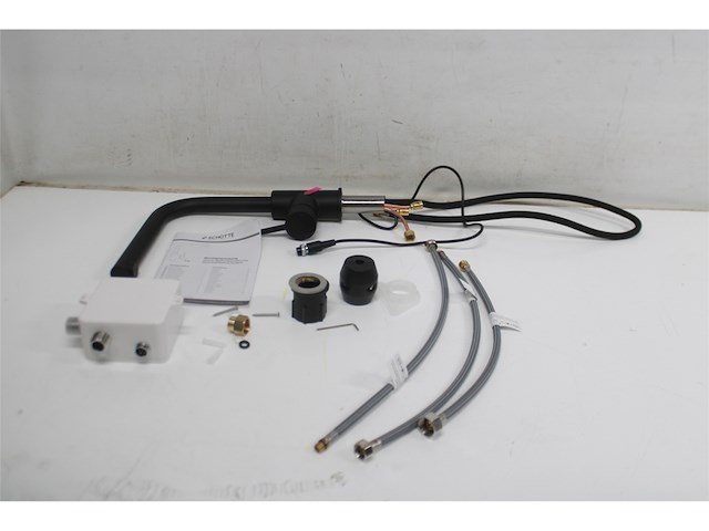 Schütte vital design keukenkraan met sensor uittrekbare uitloop mat zwart - afbeelding 5 van  6