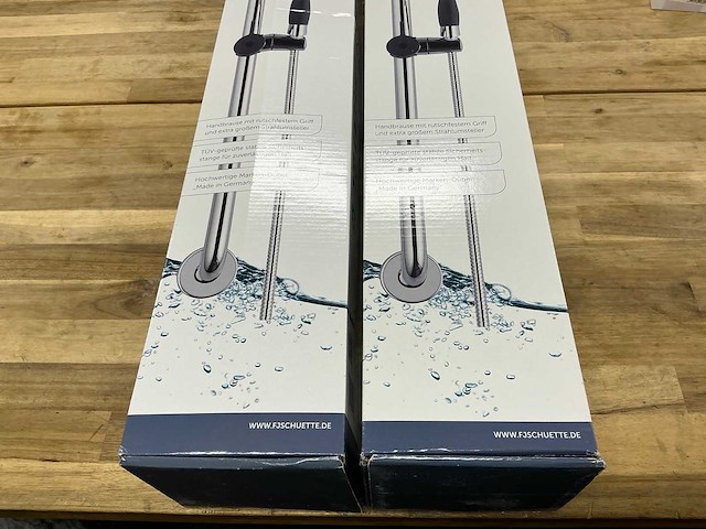 Schütte vital stangdoucheset chroom (2x) - afbeelding 2 van  4