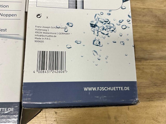 Schütte vital stangdoucheset chroom (2x) - afbeelding 4 van  4
