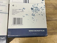 Schütte vital stangdoucheset chroom (2x) - afbeelding 4 van  4