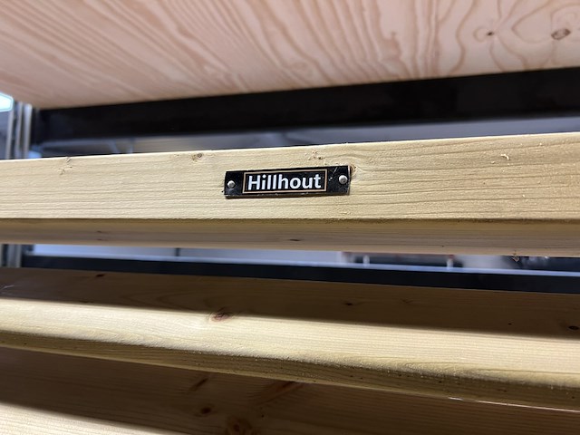 Schutterscherm groen geïmpregneerd hillhout - afbeelding 3 van  6