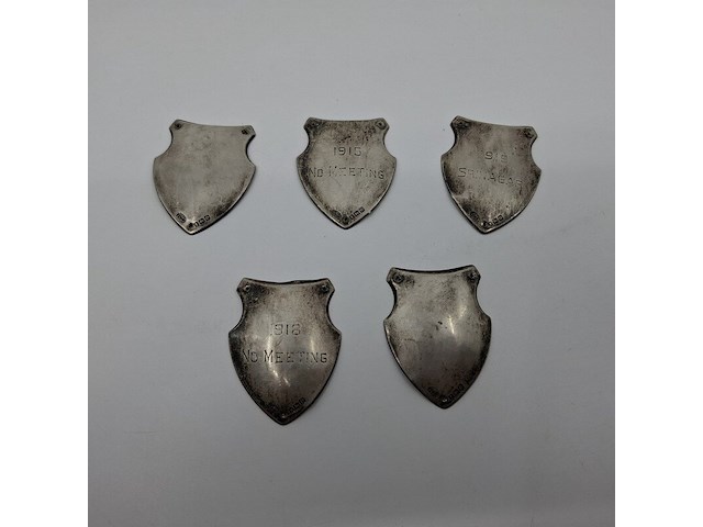 Schuttersschild met 10x gewonnen embleem - afbeelding 2 van  11