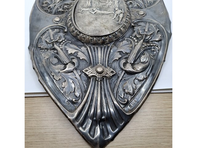 Schuttersschild met 10x gewonnen embleem - afbeelding 5 van  11