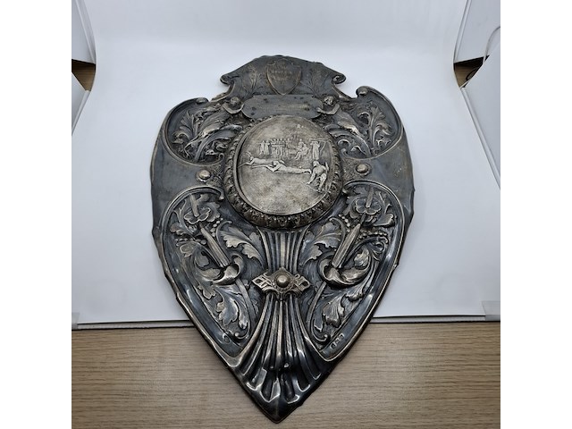 Schuttersschild met 10x gewonnen embleem - afbeelding 4 van  11