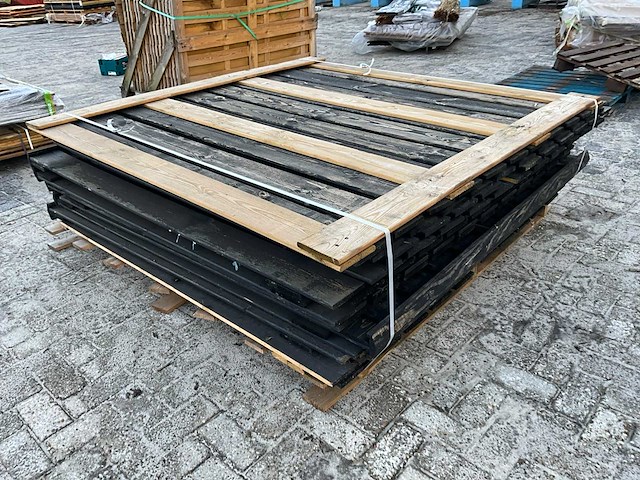 Schutting 180x180 cm (11x) - afbeelding 3 van  3