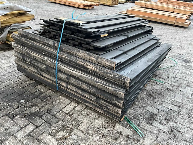 Schutting 180x180 cm (8x) - afbeelding 3 van  4