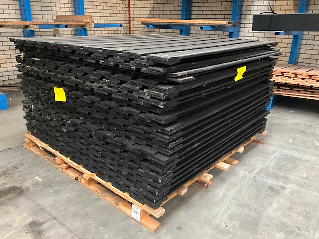 Schutting horizontaal 180x180 cm (14x) - afbeelding 1 van  5