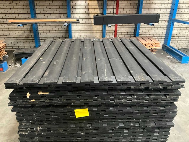 Schutting horizontaal 180x180 cm (14x) - afbeelding 4 van  5