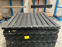 Schutting horizontaal 180x180 cm (14x) - afbeelding 4 van  5