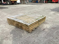 Schutting houten tuinomheining (5x) - afbeelding 5 van  5