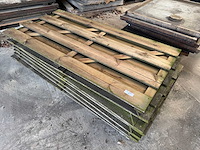 Schuttingdelen - hout betonschutting (8x) - afbeelding 2 van  2