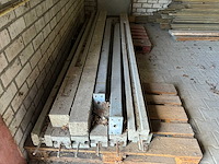 Schuttingpalen (9x) - afbeelding 1 van  1