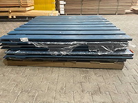 Schuttingpanelen blauw geïmpregneerd en gecoat, 1800x1800mm (7x) - afbeelding 2 van  3