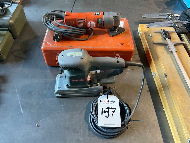 Schuurmachine (2x) - afbeelding 1 van  1