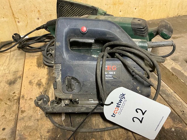 Schuurmachine en decoupeerzaag (3x) - afbeelding 5 van  5