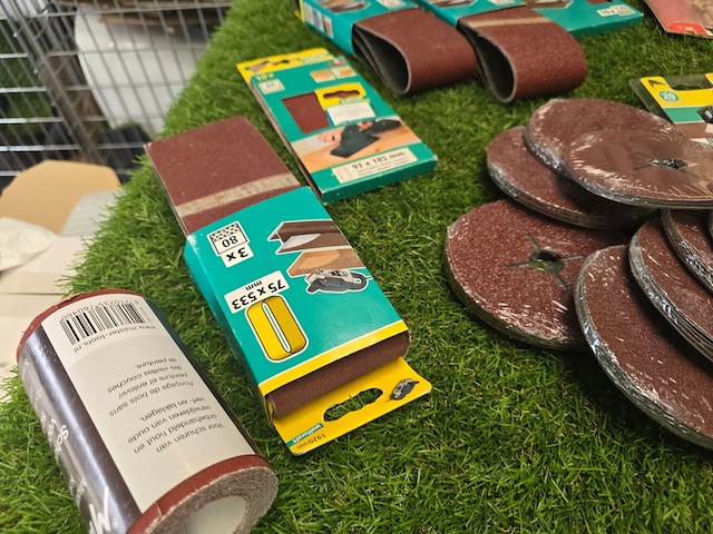 Schuurmiddelen en meer wolfkraft, partij - afbeelding 2 van  11