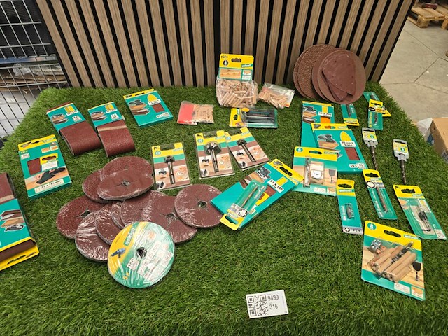 Schuurmiddelen en meer wolfkraft, partij - afbeelding 1 van  11