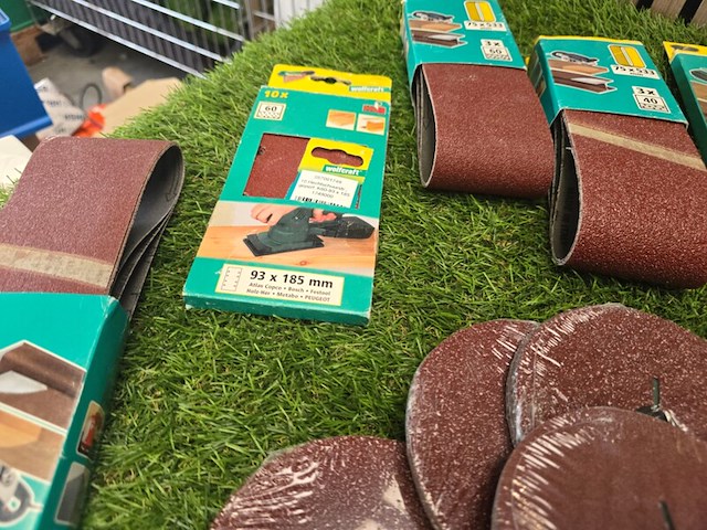 Schuurmiddelen en meer wolfkraft, partij - afbeelding 10 van  11