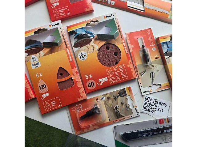 Schuurpapier en bits kwb, diverse - afbeelding 5 van  8
