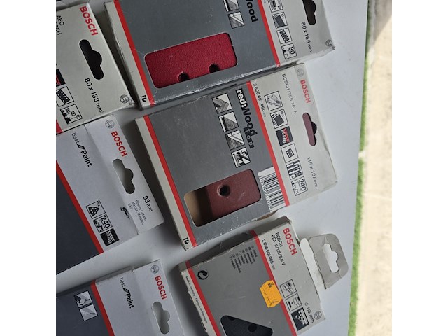 Schuurpapier etc, bosch profesional - afbeelding 3 van  8