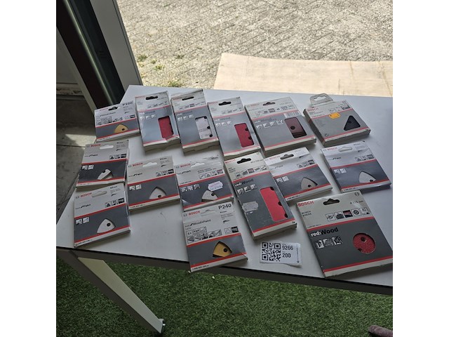 Schuurpapier etc, bosch profesional - afbeelding 8 van  8