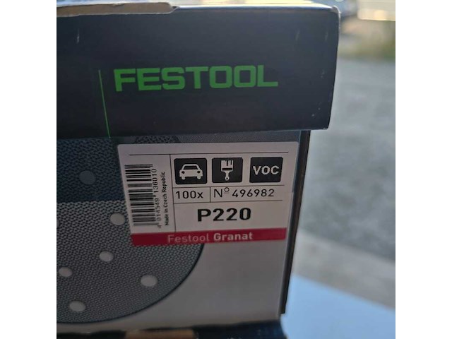 Schuurpapier, festool, p220 - afbeelding 2 van  4